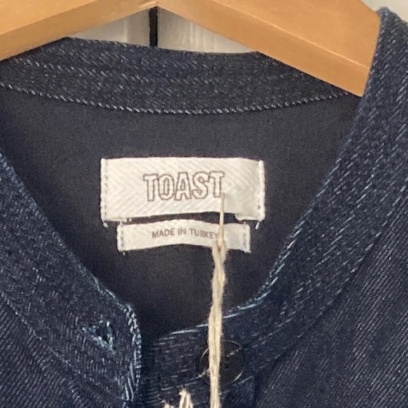 NWT: Toast Uk - Indigo Denim Dress (US 4/UK 8) - Picture 4 of 8